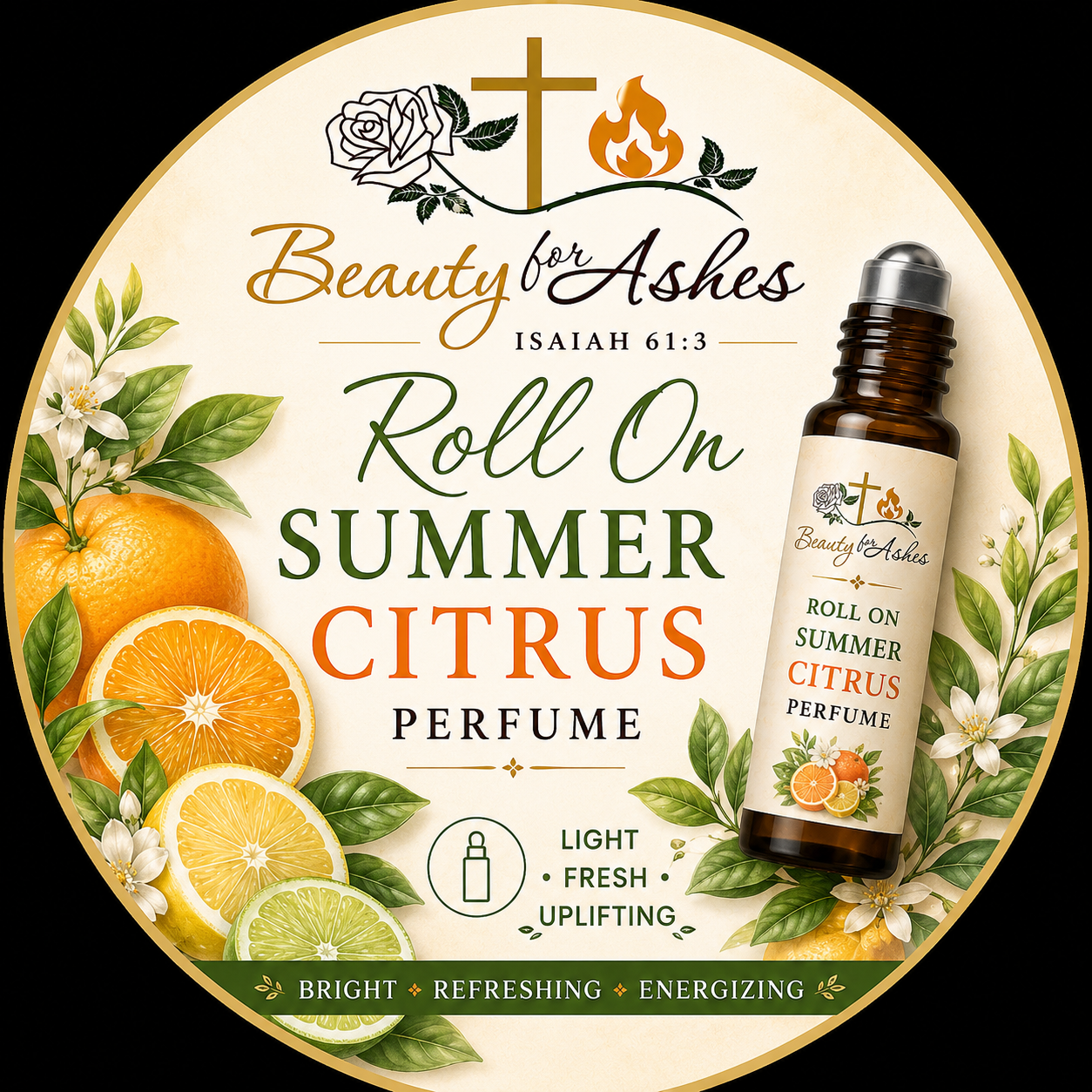 Roll on perfume - summer citrus